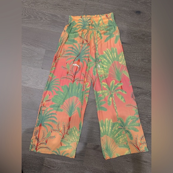 Rachel Zoe Pants - NWOT Rachel Zoe Wide Leg Silk Print Pants | Size small